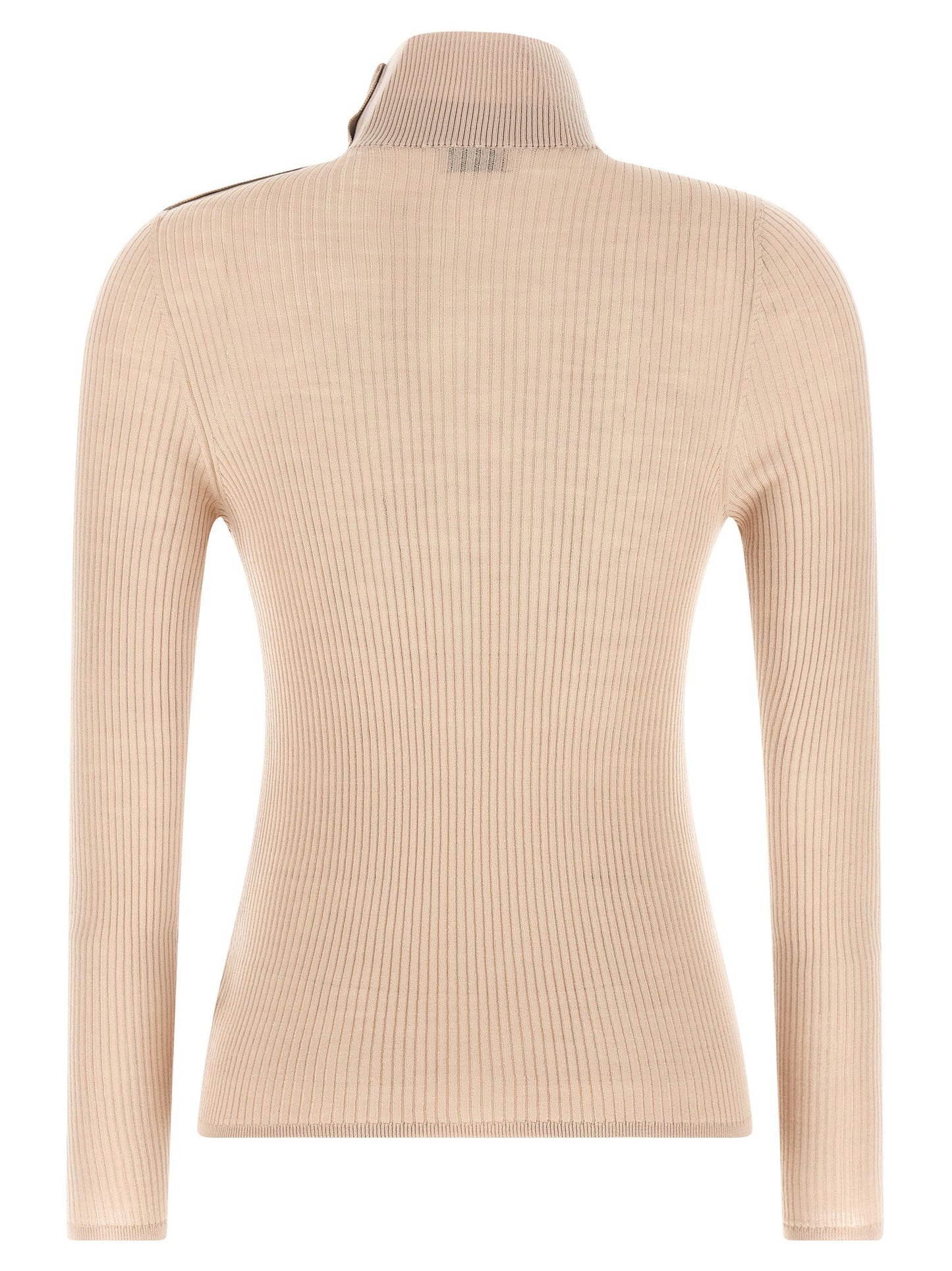Moncler Textured Wool Turtleneck Sweater