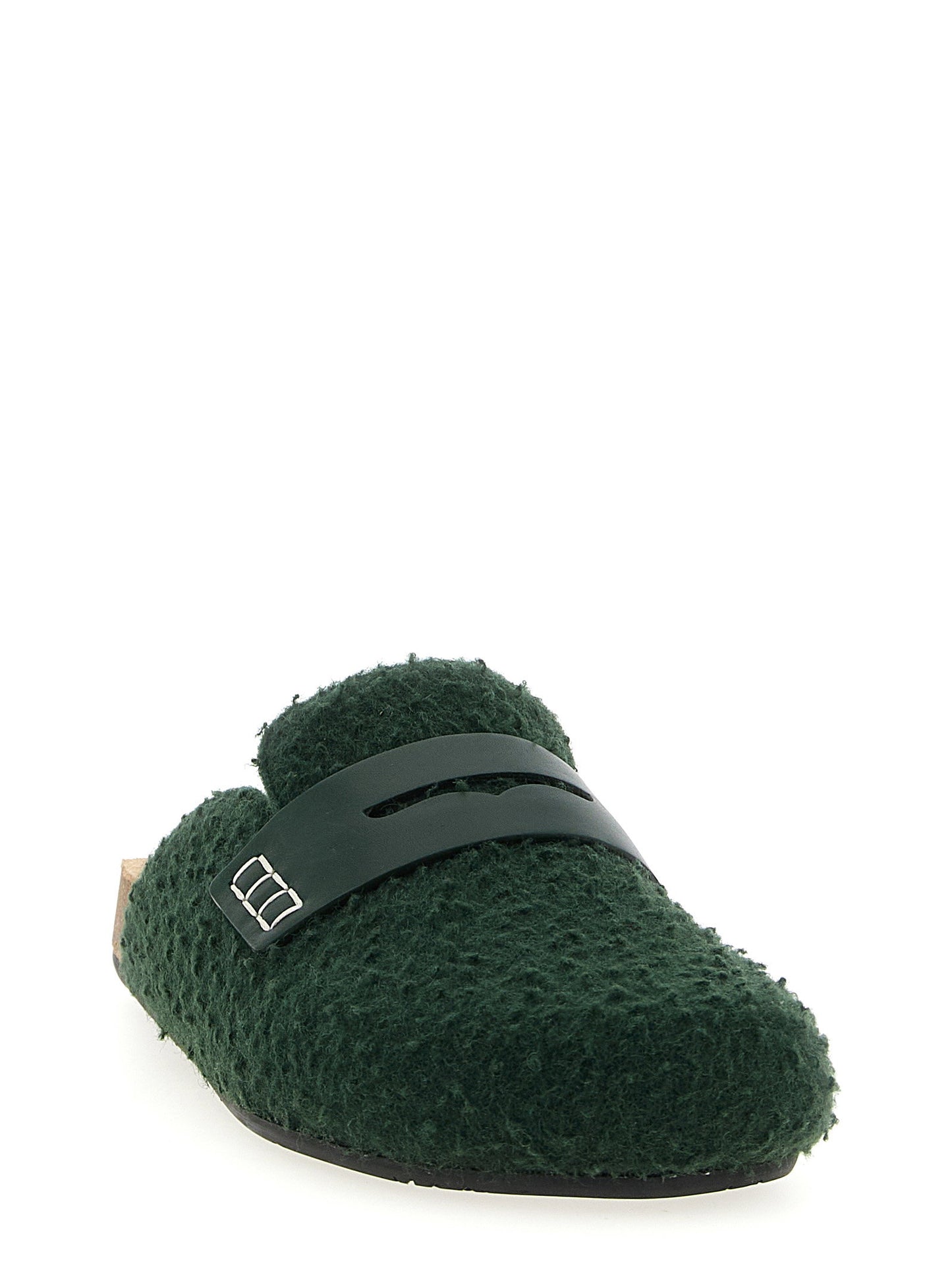 J.w.anderson Felt Loafer Mules