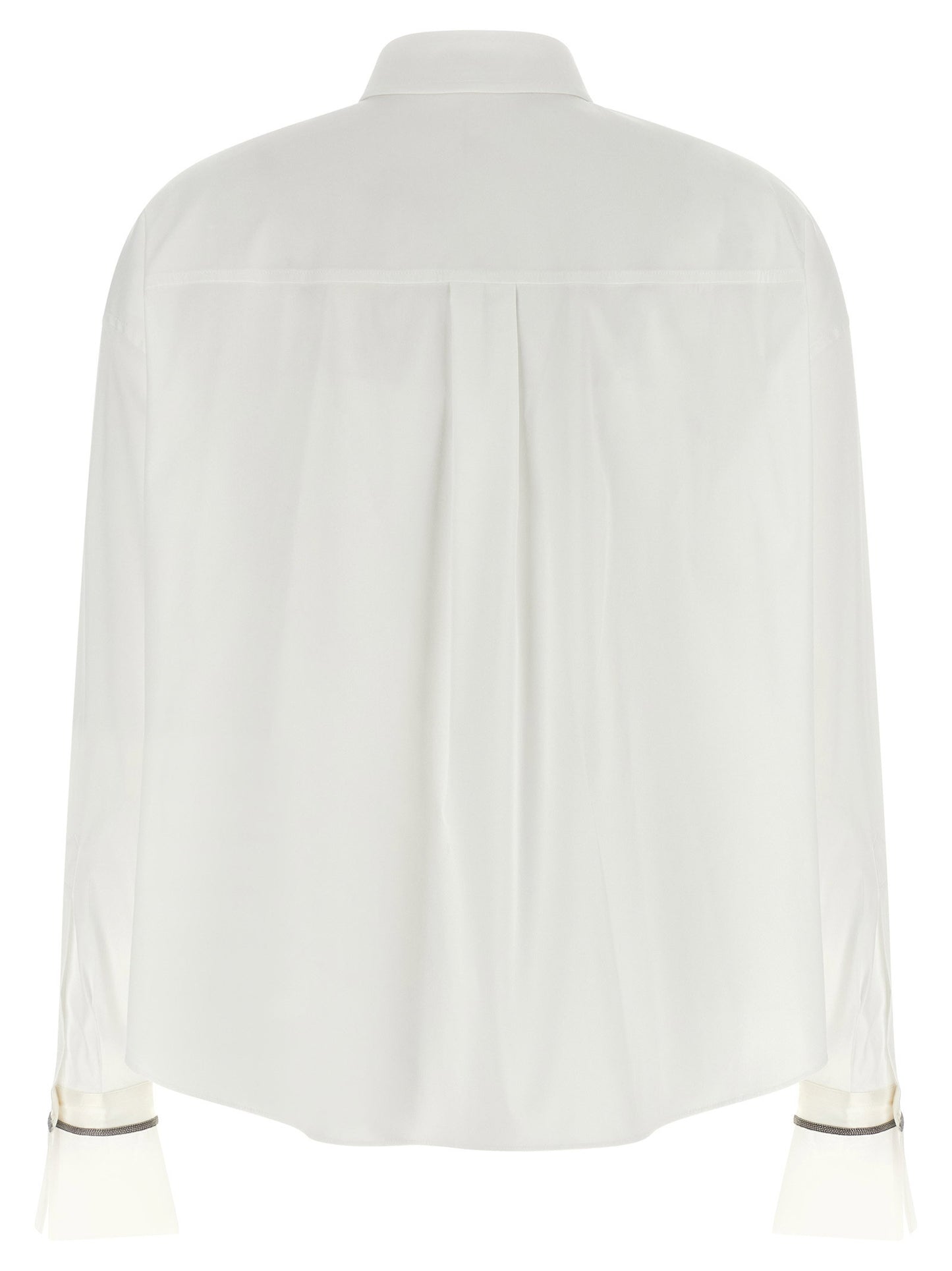 Brunello Cucinelli Shiny Cuffs Shirt