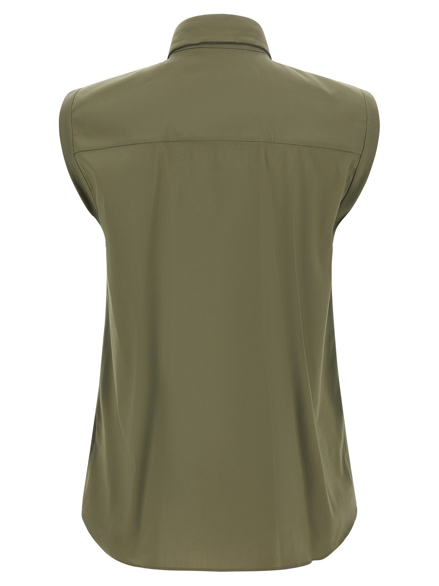 Brunello Cucinelli Shiny Trim Shirt