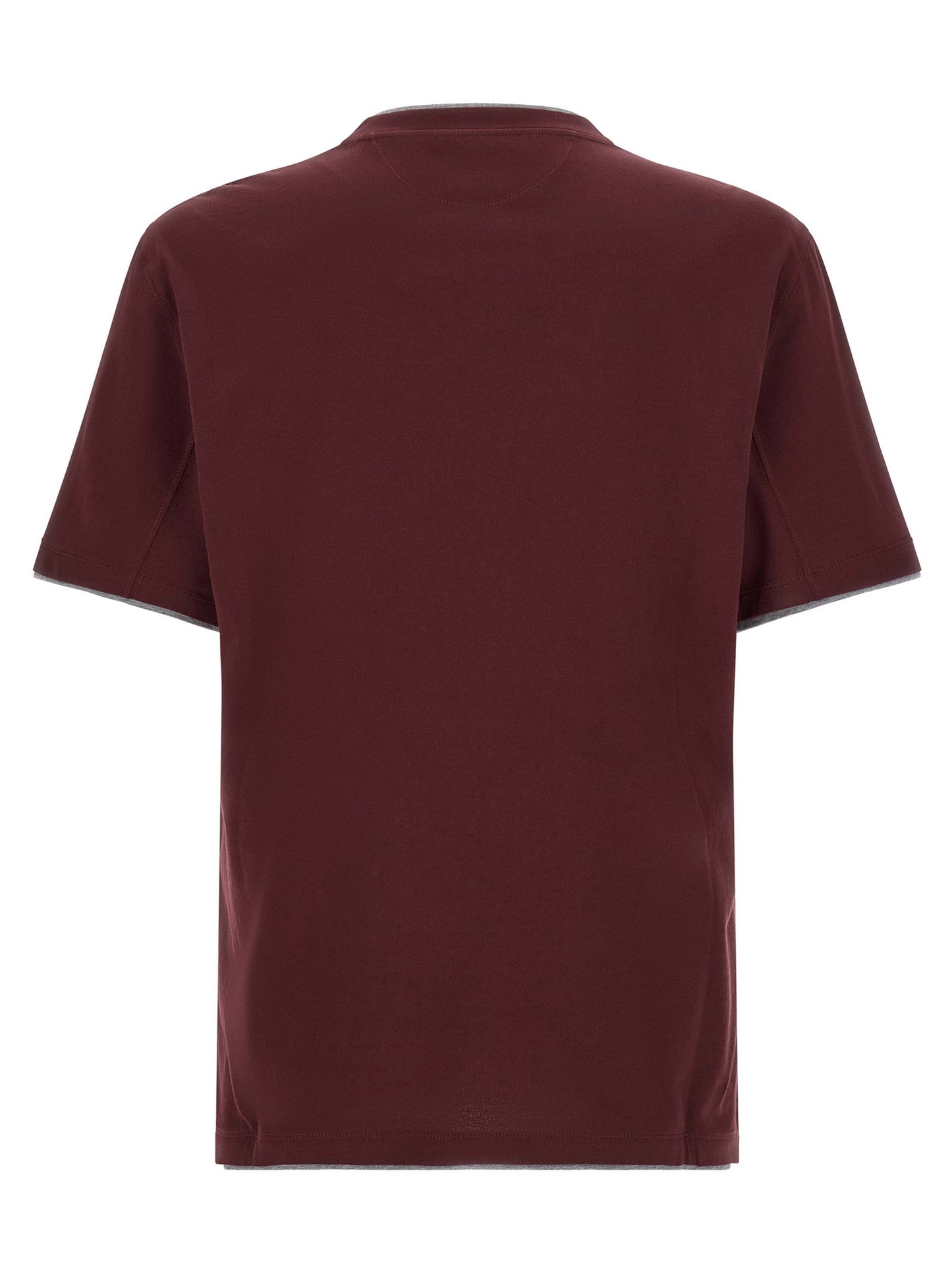 Brunello Cucinelli Double Layer T-shirt