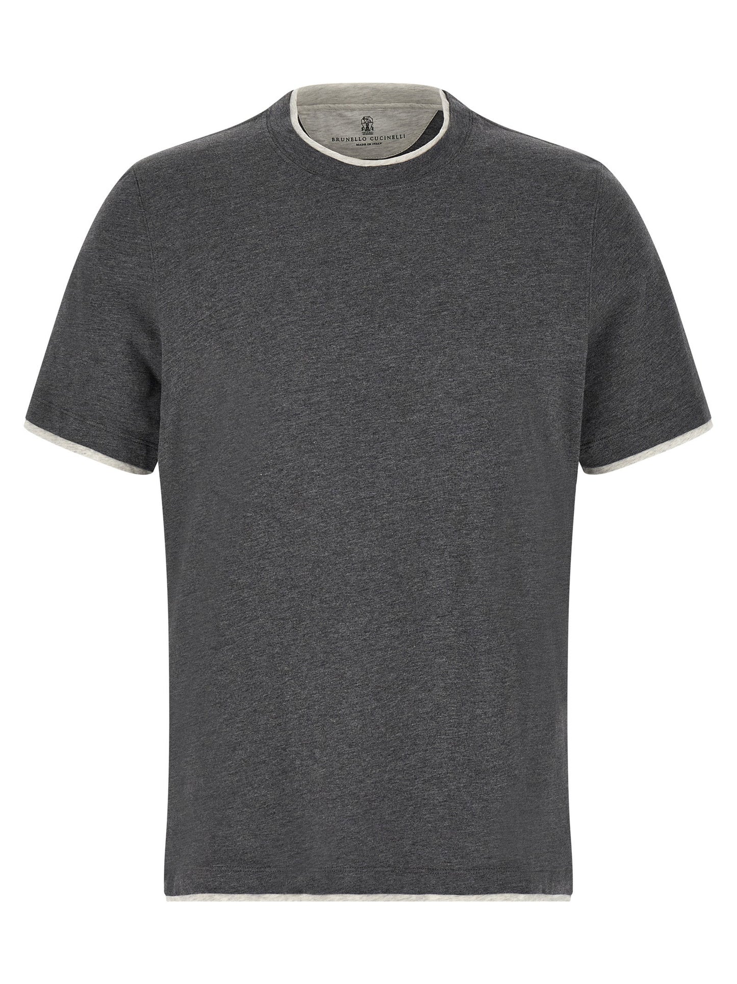 Brunello Cucinelli Double Layer T-shirt