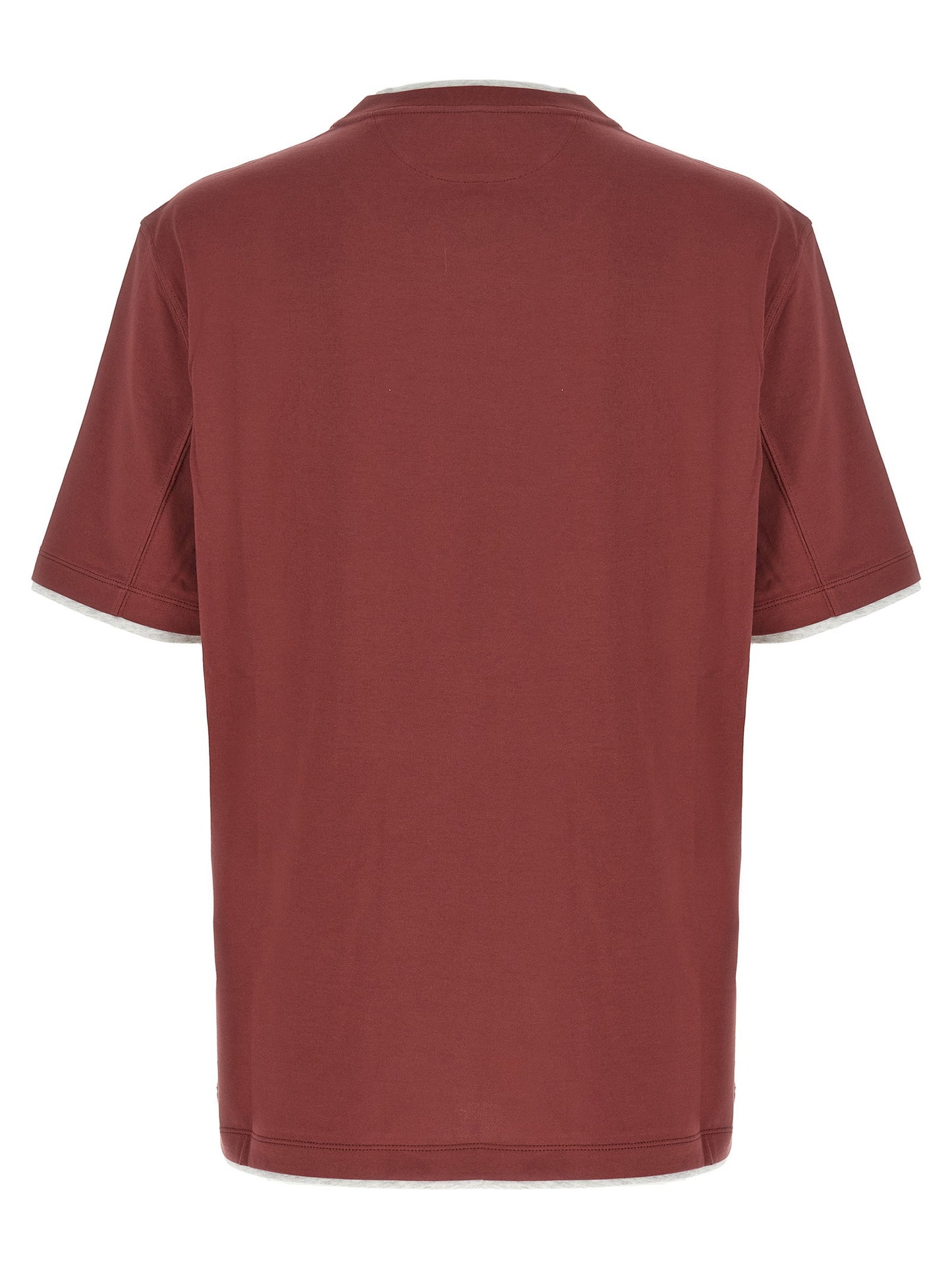 Brunello Cucinelli Double Layer T-shirt