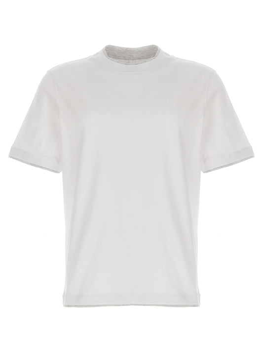 Brunello Cucinelli Double Layer T-shirt