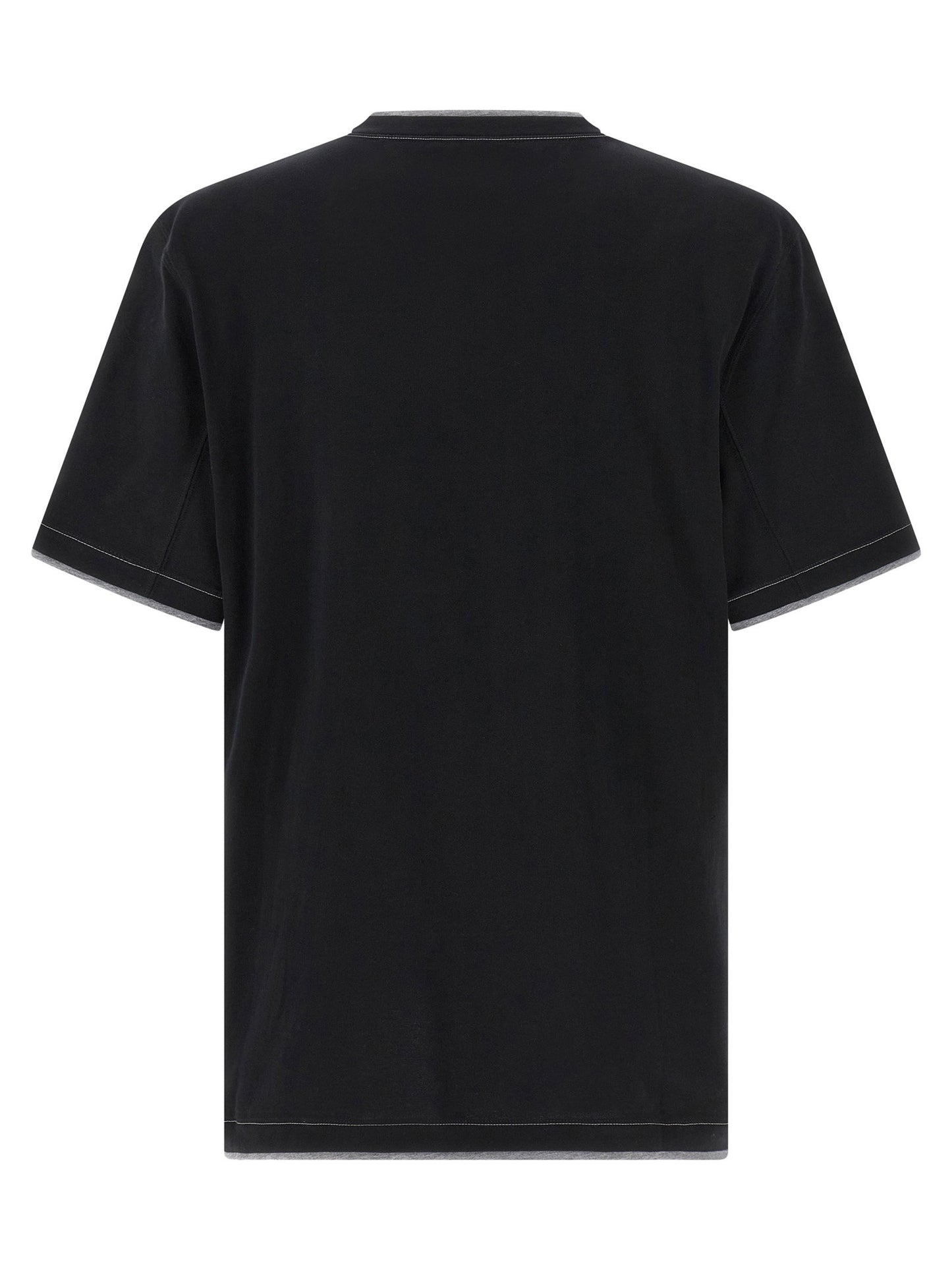 Brunello Cucinelli Double Layer T-shirt