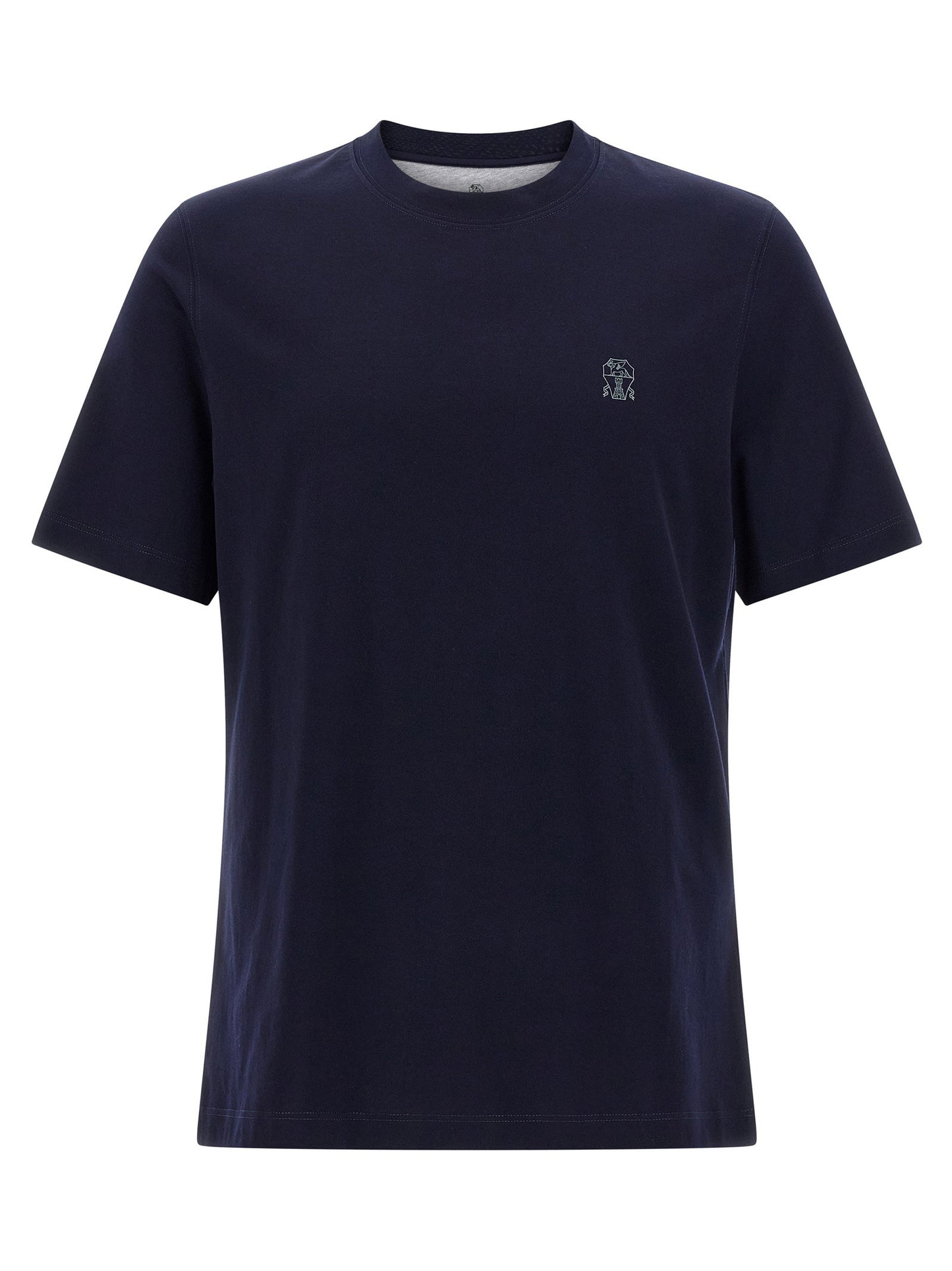 Brunello Cucinelli Logo Print T-shirt