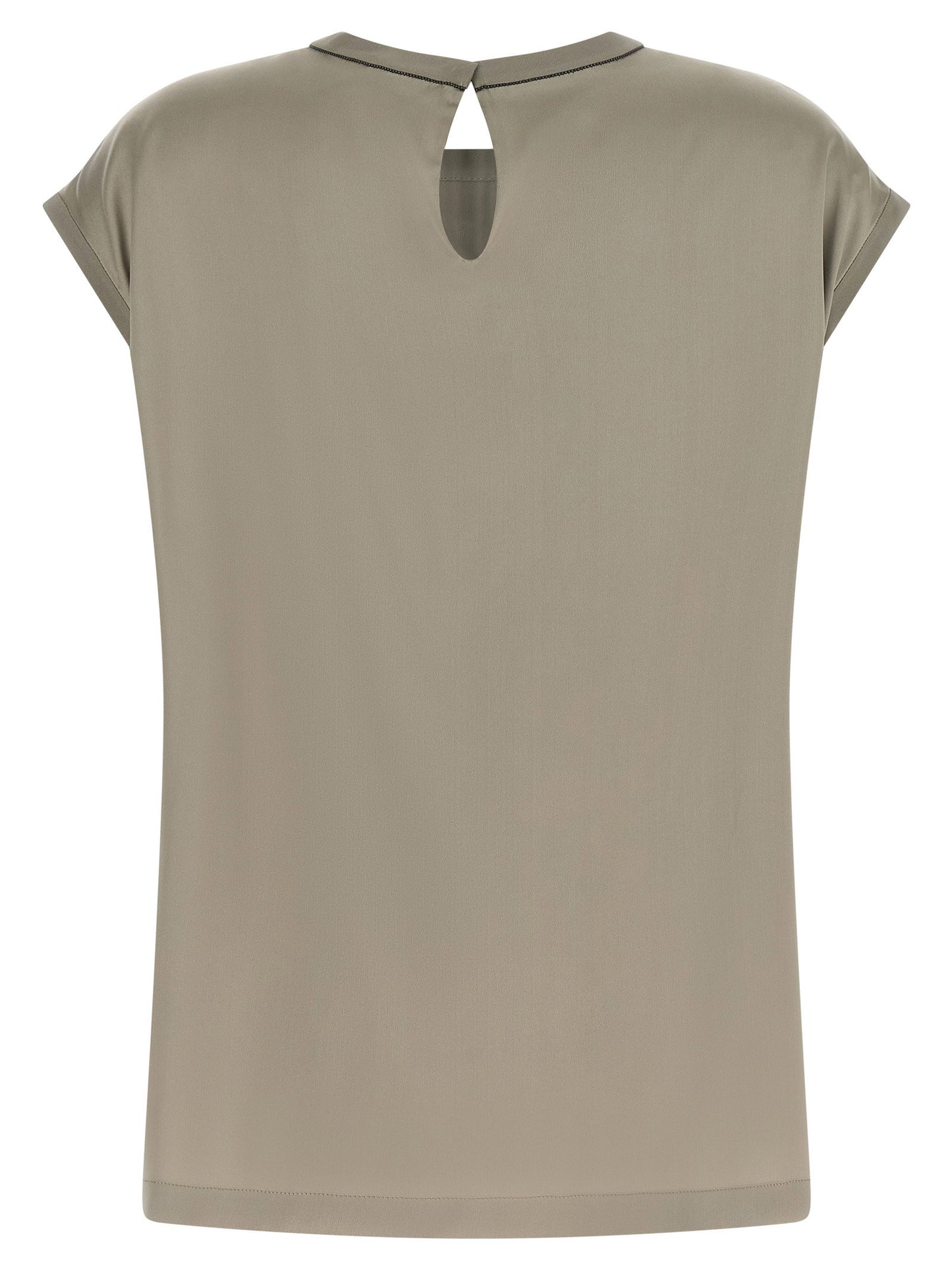 Brunello Cucinelli Satin Blouse