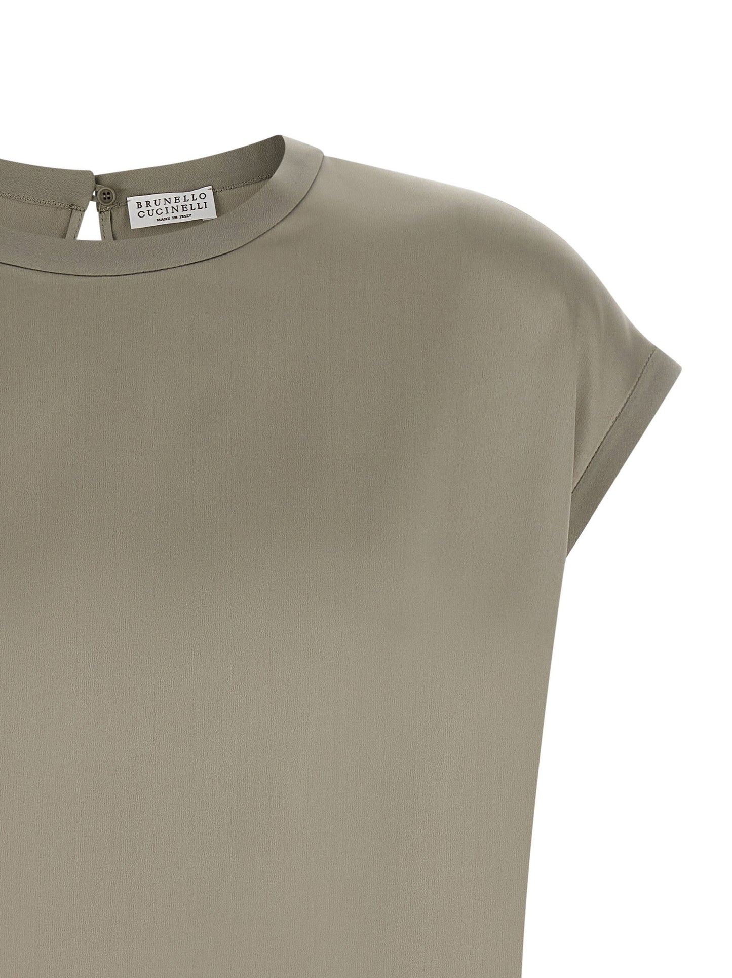 Brunello Cucinelli Satin Blouse