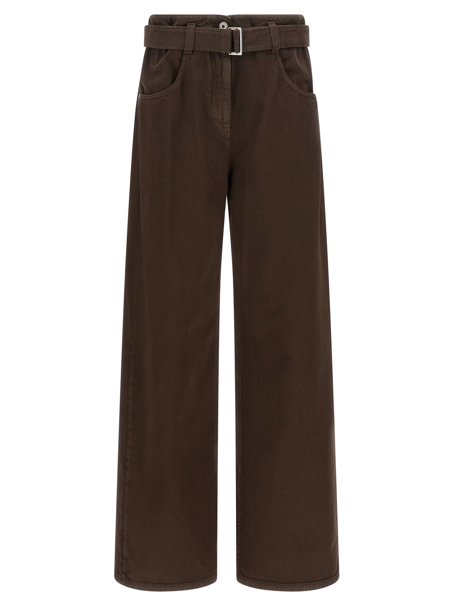 Brunello Cucinelli Belted Jeans