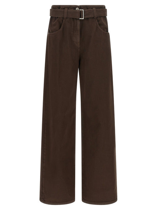 Brunello Cucinelli Belted Jeans