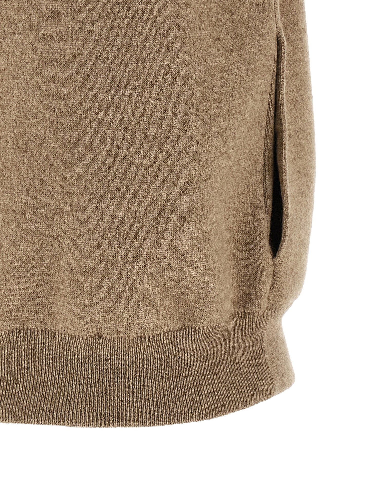 Brunello Cucinelli Shiny Zipper Pull Vest