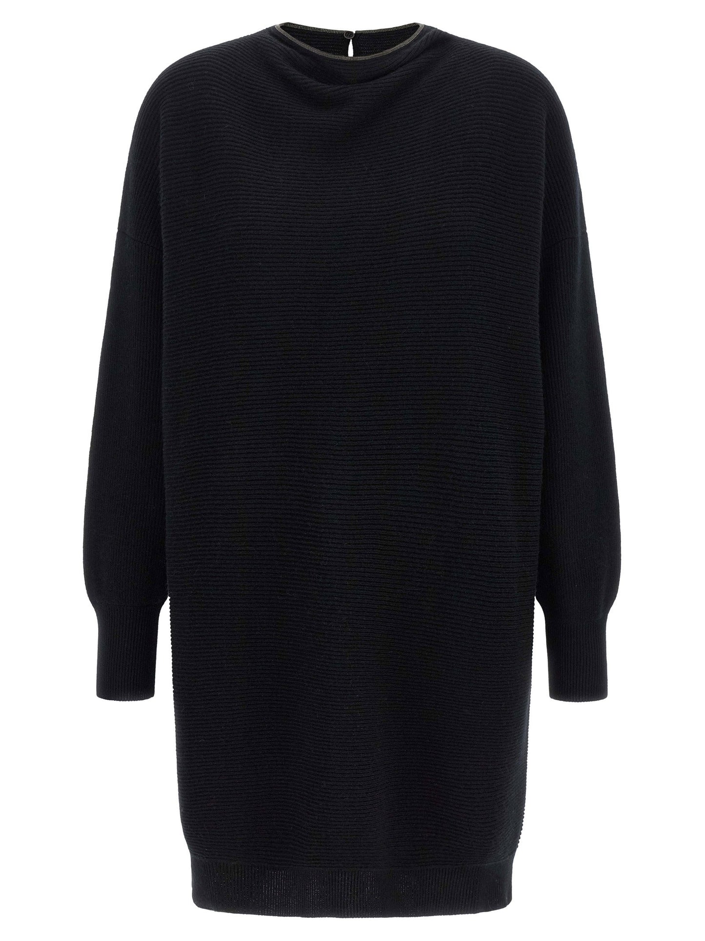 Brunello Cucinelli Precious Collar Dress