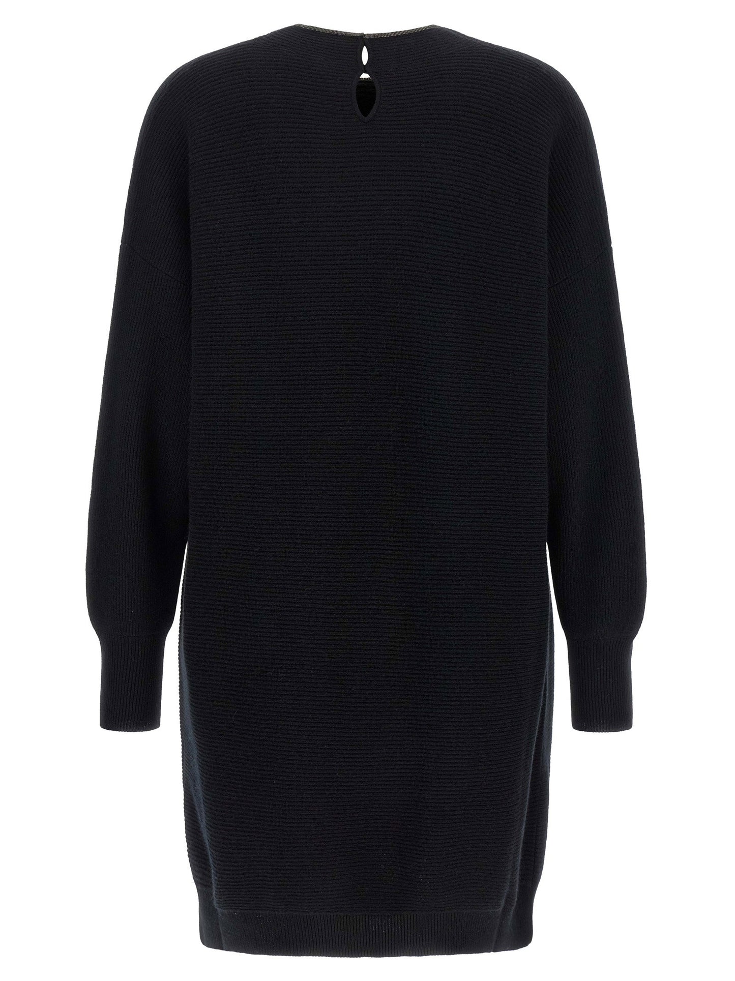 Brunello Cucinelli Precious Collar Dress