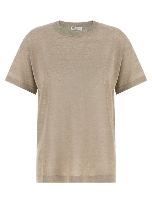 Brunello Cucinelli Dazzling Collar Sweater