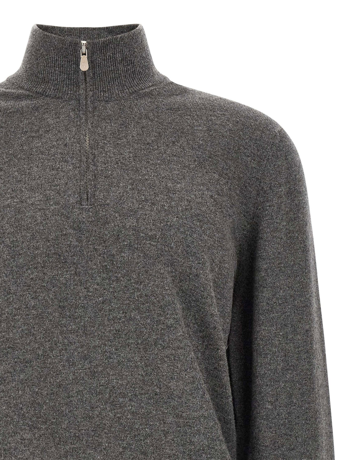 Brunello Cucinelli Half-zip Cashmere Sweater
