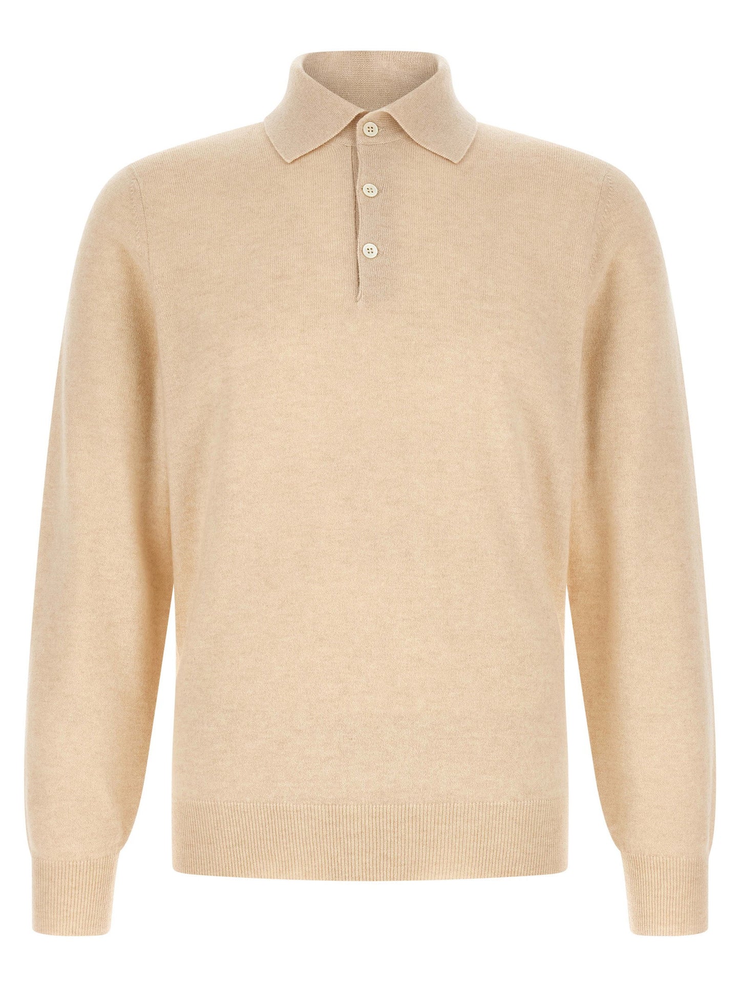 Brunello Cucinelli Cashmere Knit Polo Shirt