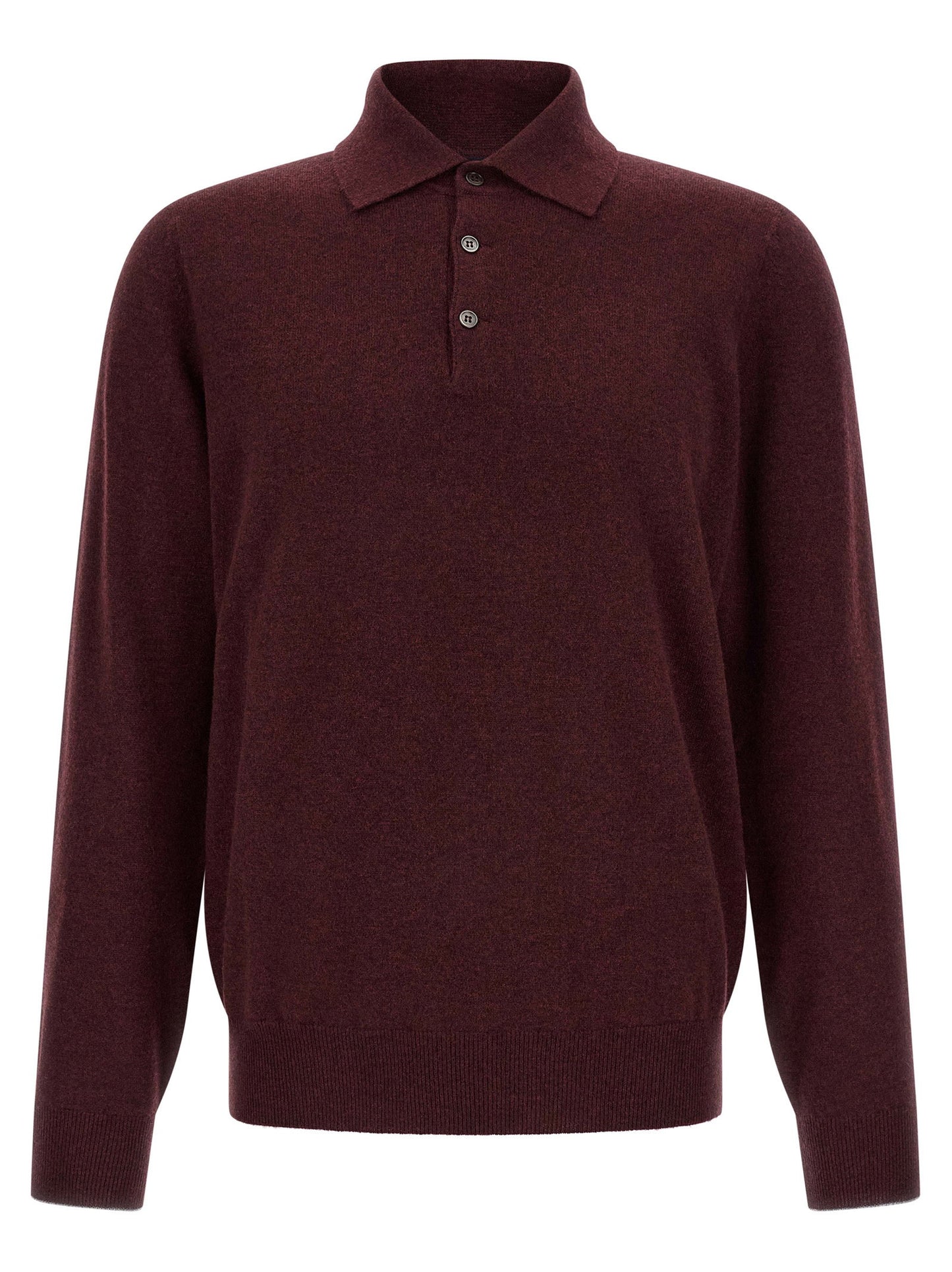 Brunello Cucinelli Cashmere Knit Polo Shirt