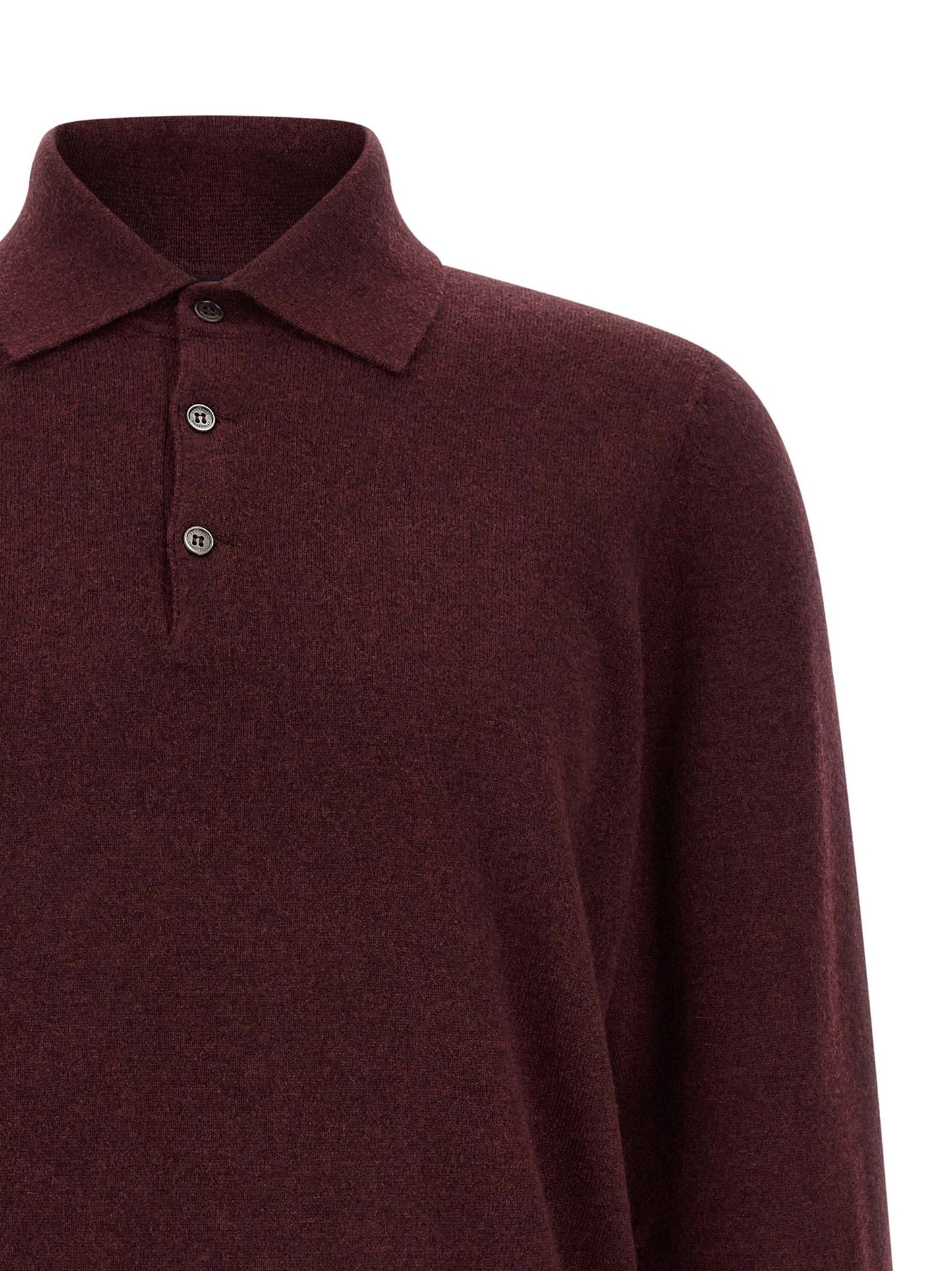 Brunello Cucinelli Cashmere Knit Polo Shirt