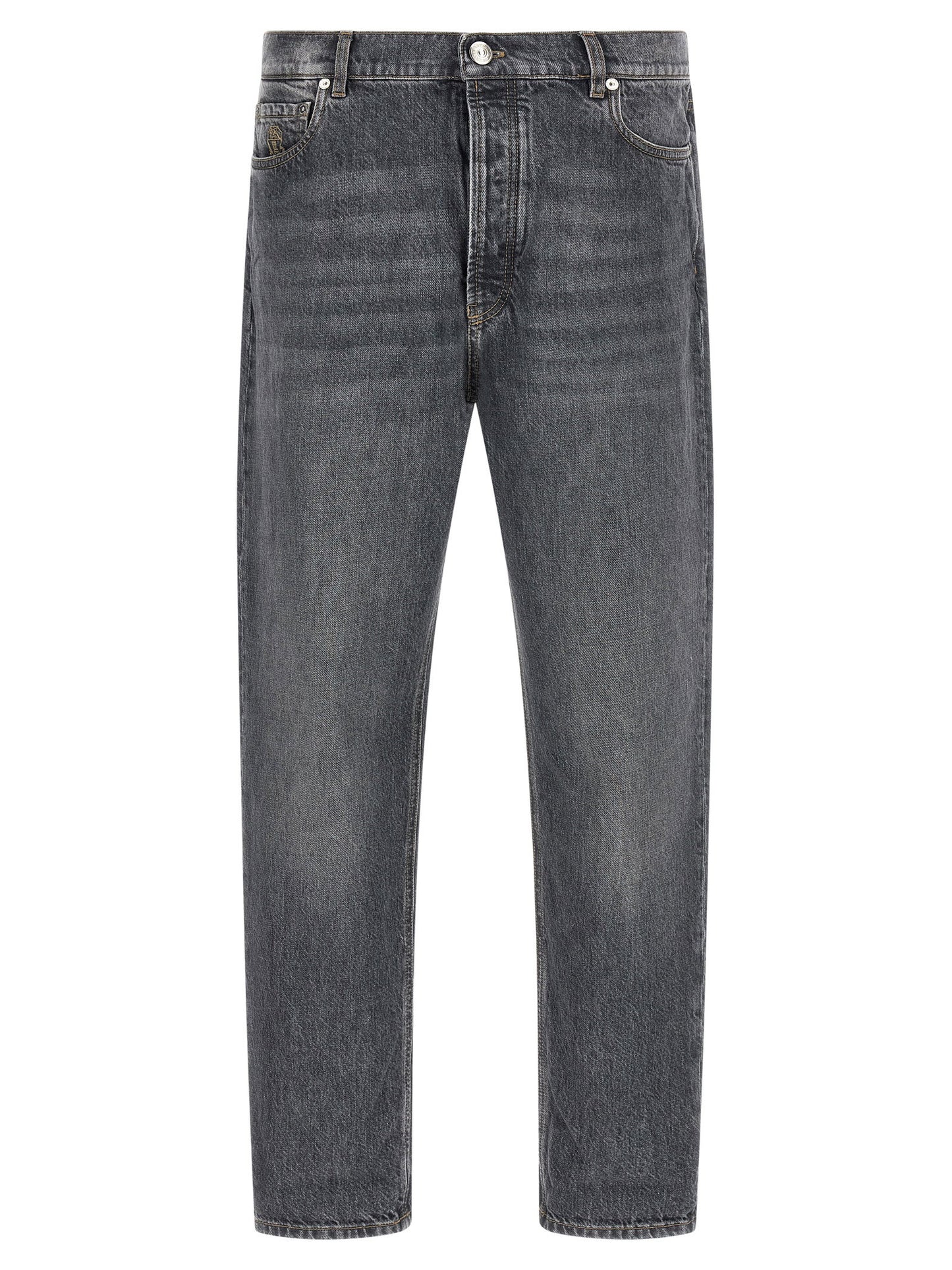 Brunello Cucinelli Jeans Denim Greyscale