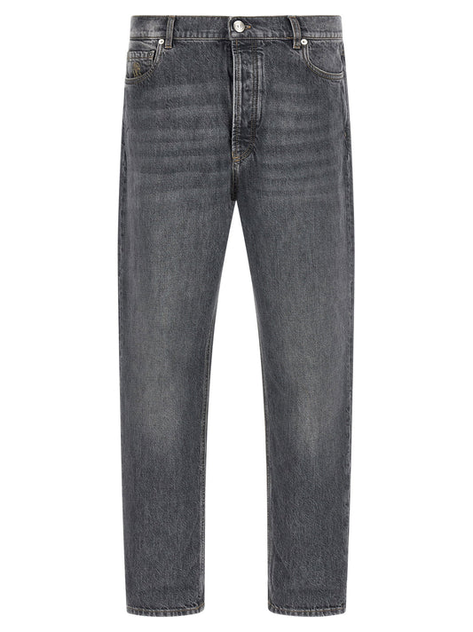 Brunello Cucinelli Jeans Denim Greyscale