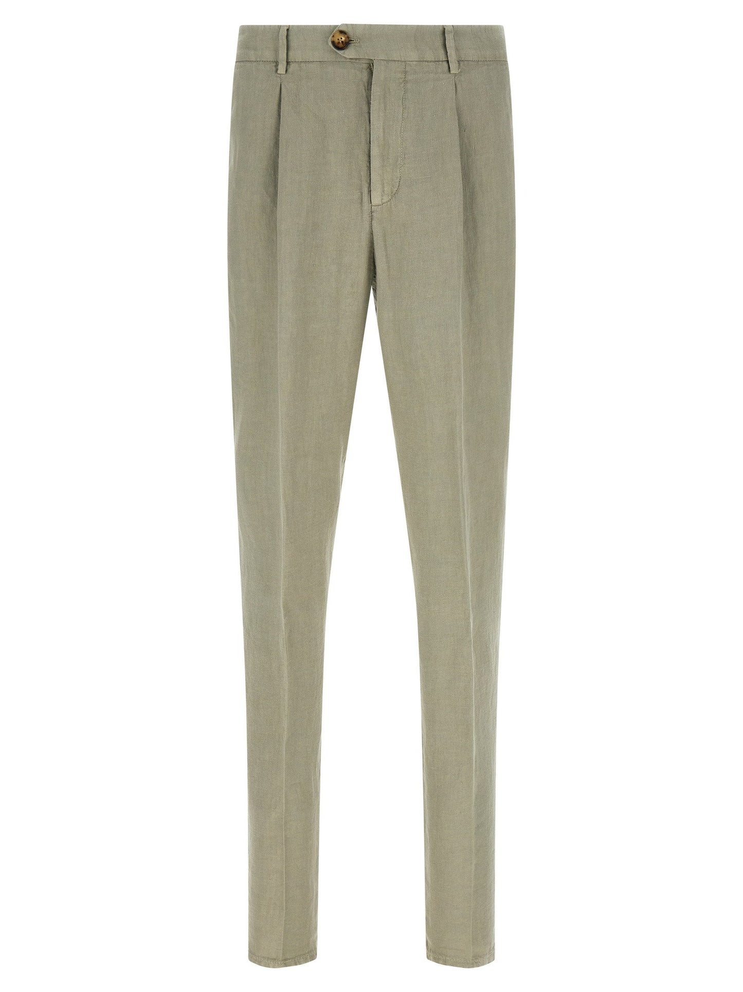 Brunello Cucinelli Linen Gabardine Trousers