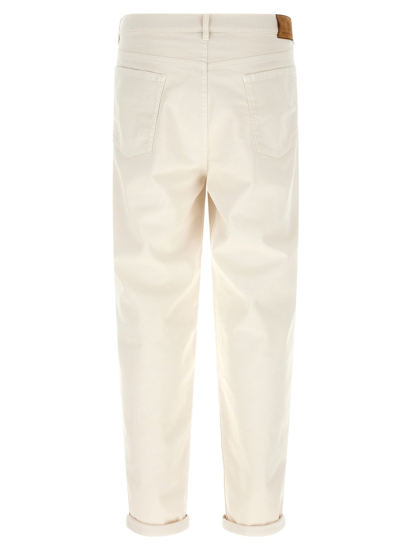 Brunello Cucinelli Garment-dyed Denim Jeans