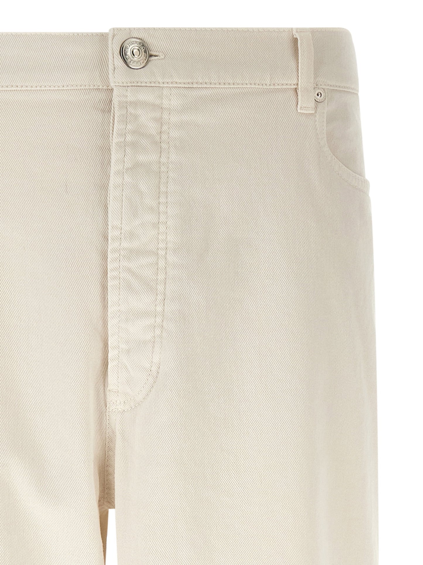 Brunello Cucinelli Garment-dyed Denim Jeans