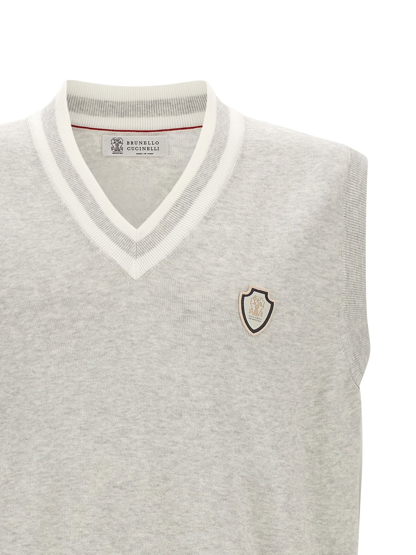 Brunello Cucinelli Heraldic Logo Vest