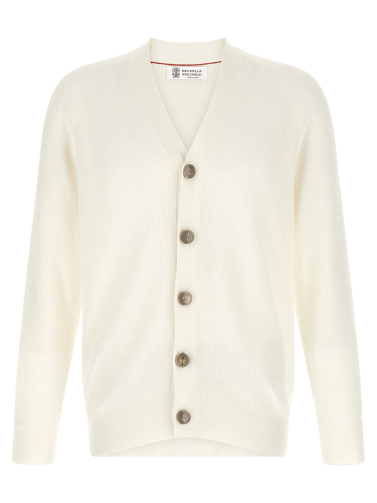 Brunello Cucinelli English Ribbed Cardigan