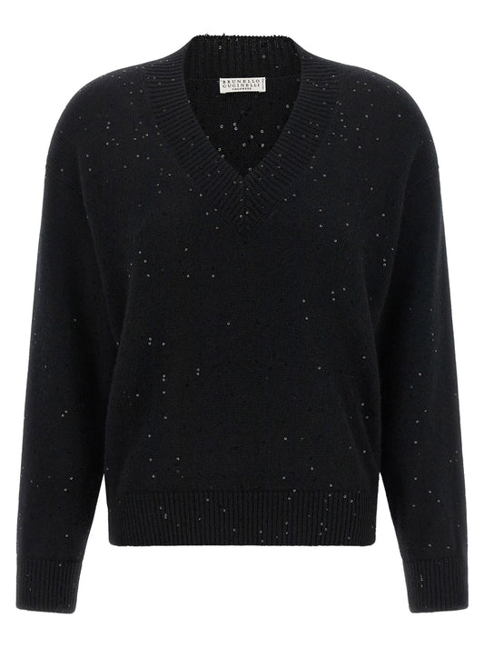 Brunello Cucinelli Diamante Sweater