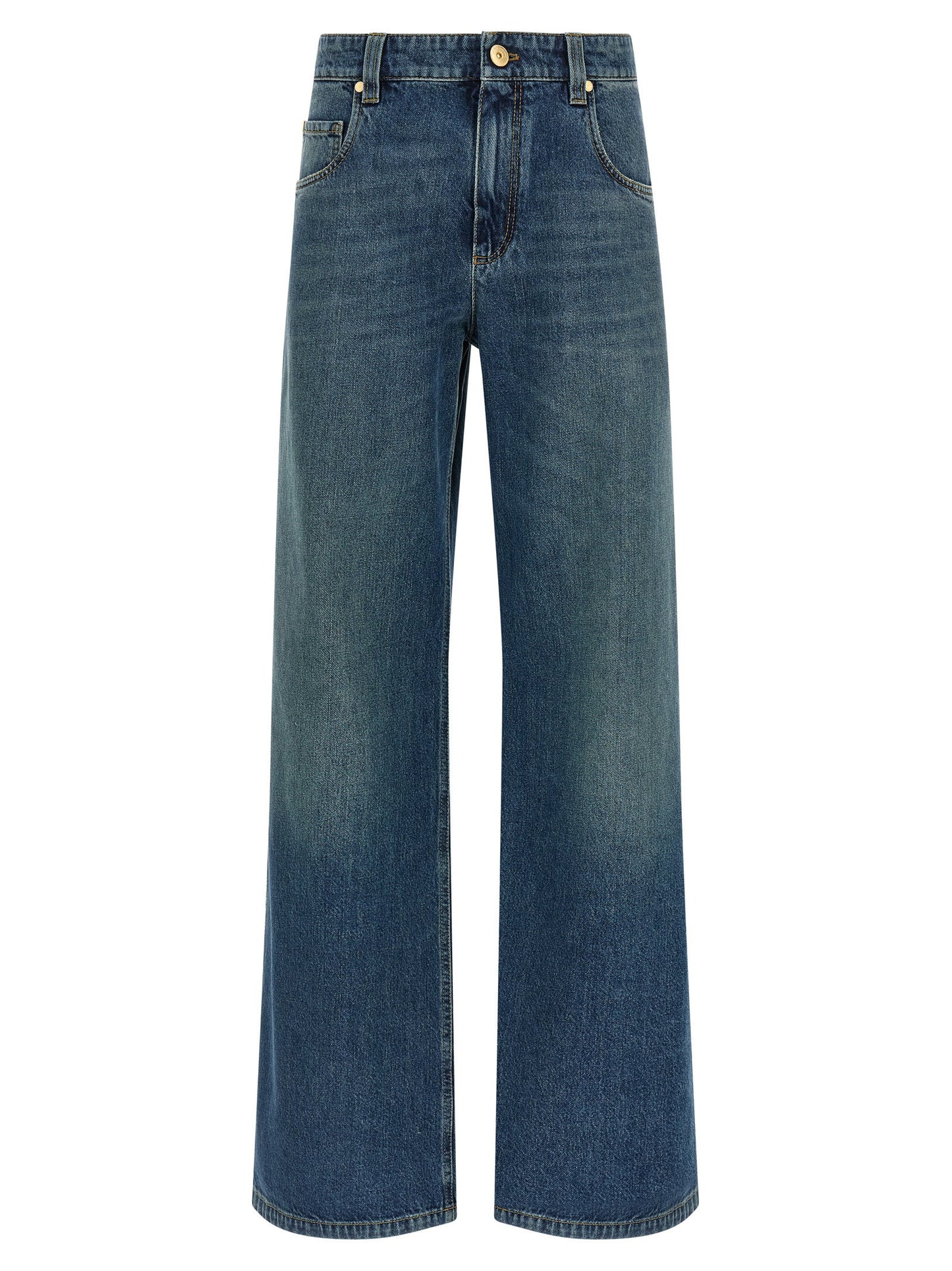 Brunello Cucinelli Stonewashed Denim Jeans