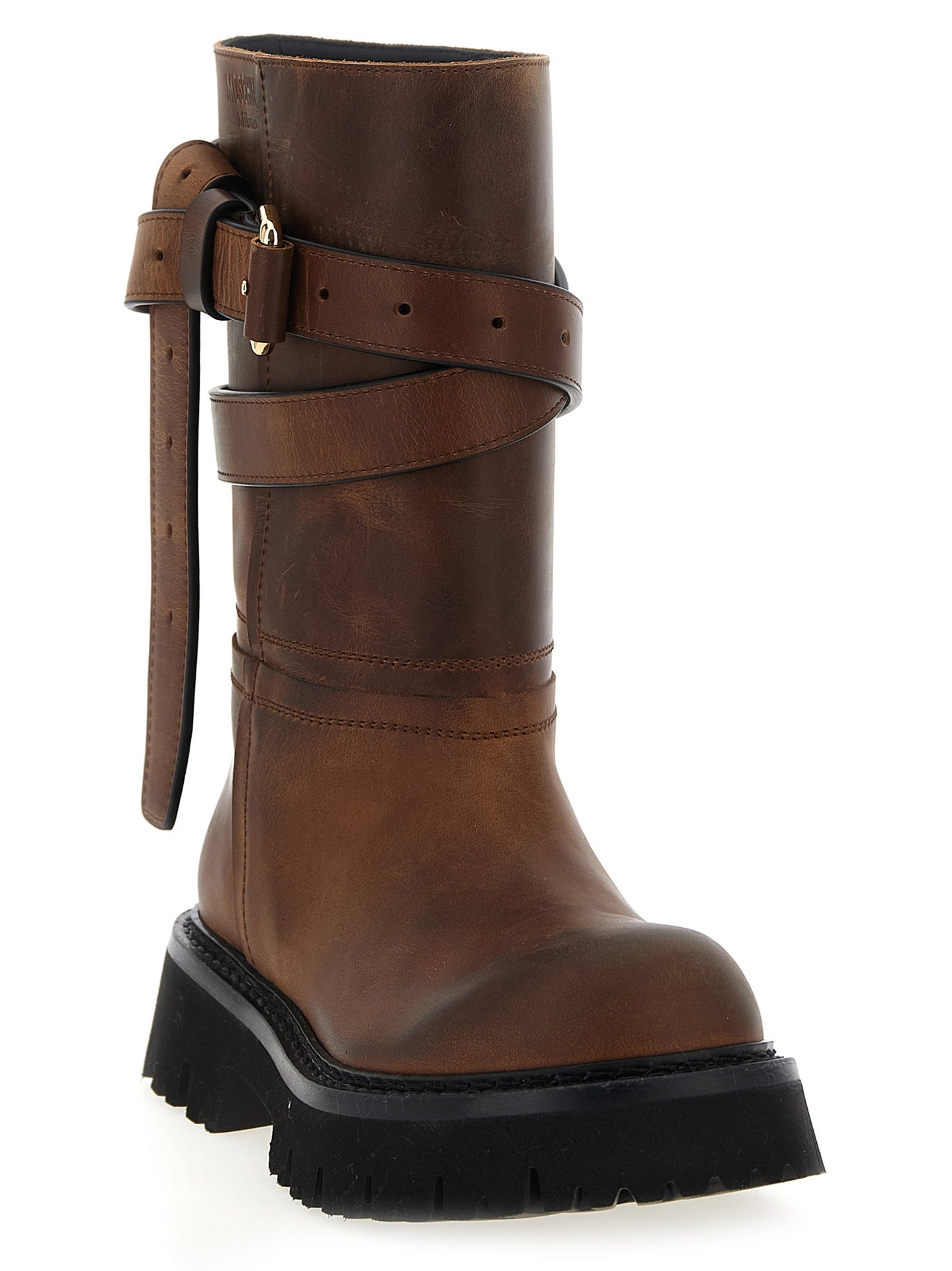 Moschino Brick Boots