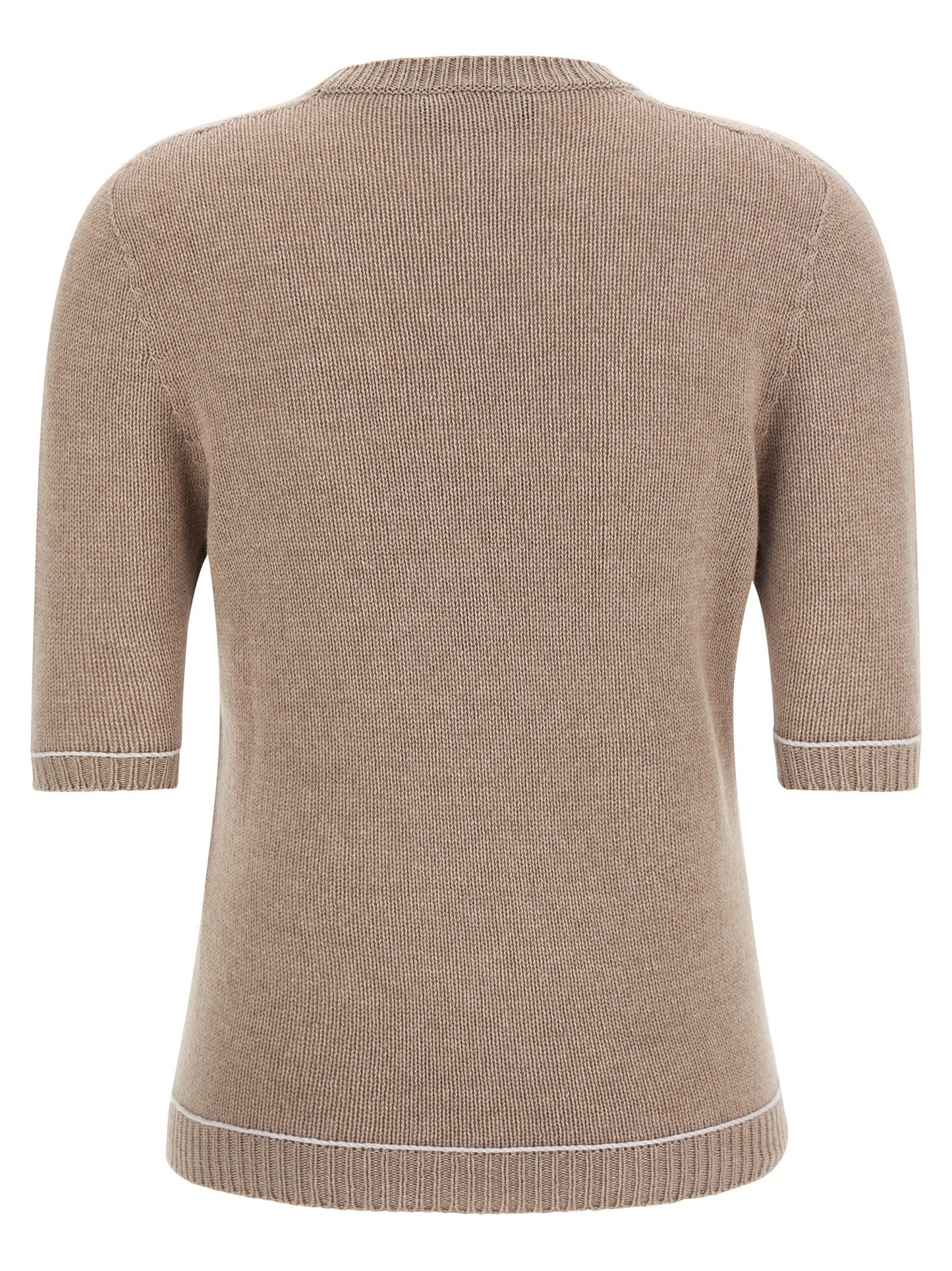 Fabiana Filippi Gauze Platinum Sweater
