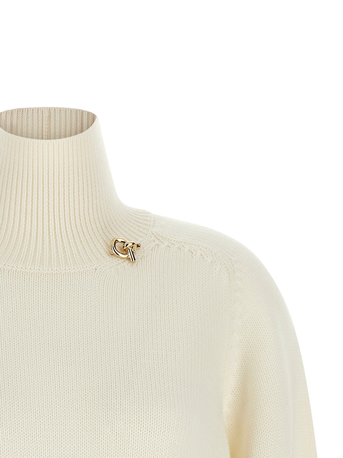 Fabiana Filippi Knot Pin Sweater