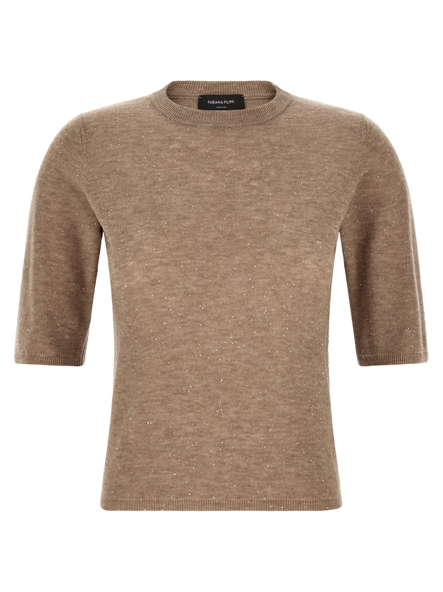 Fabiana Filippi Micro Sequin T-shirt