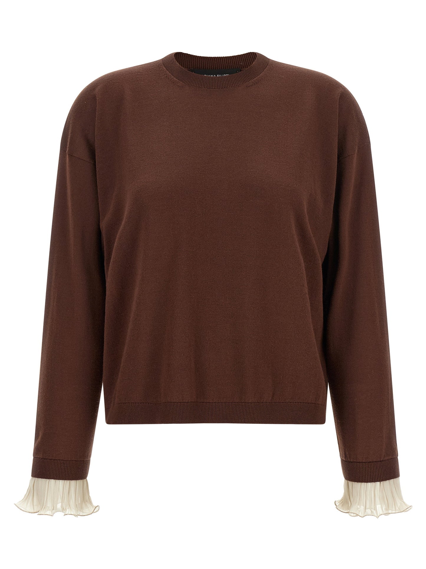 Fabiana Filippi Pleated Cuffs Sweater