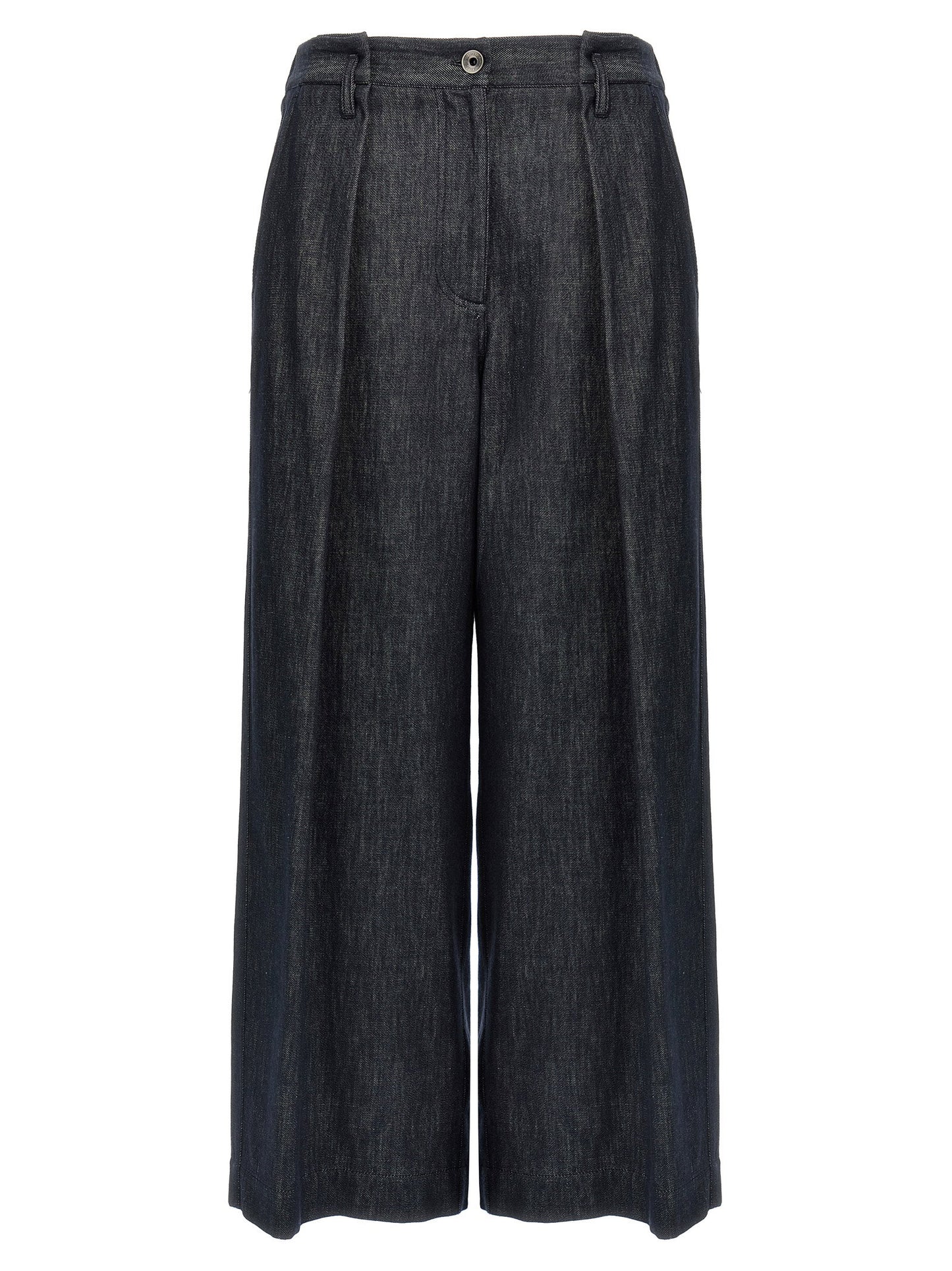 Brunello Cucinelli A-line Pleated Pants