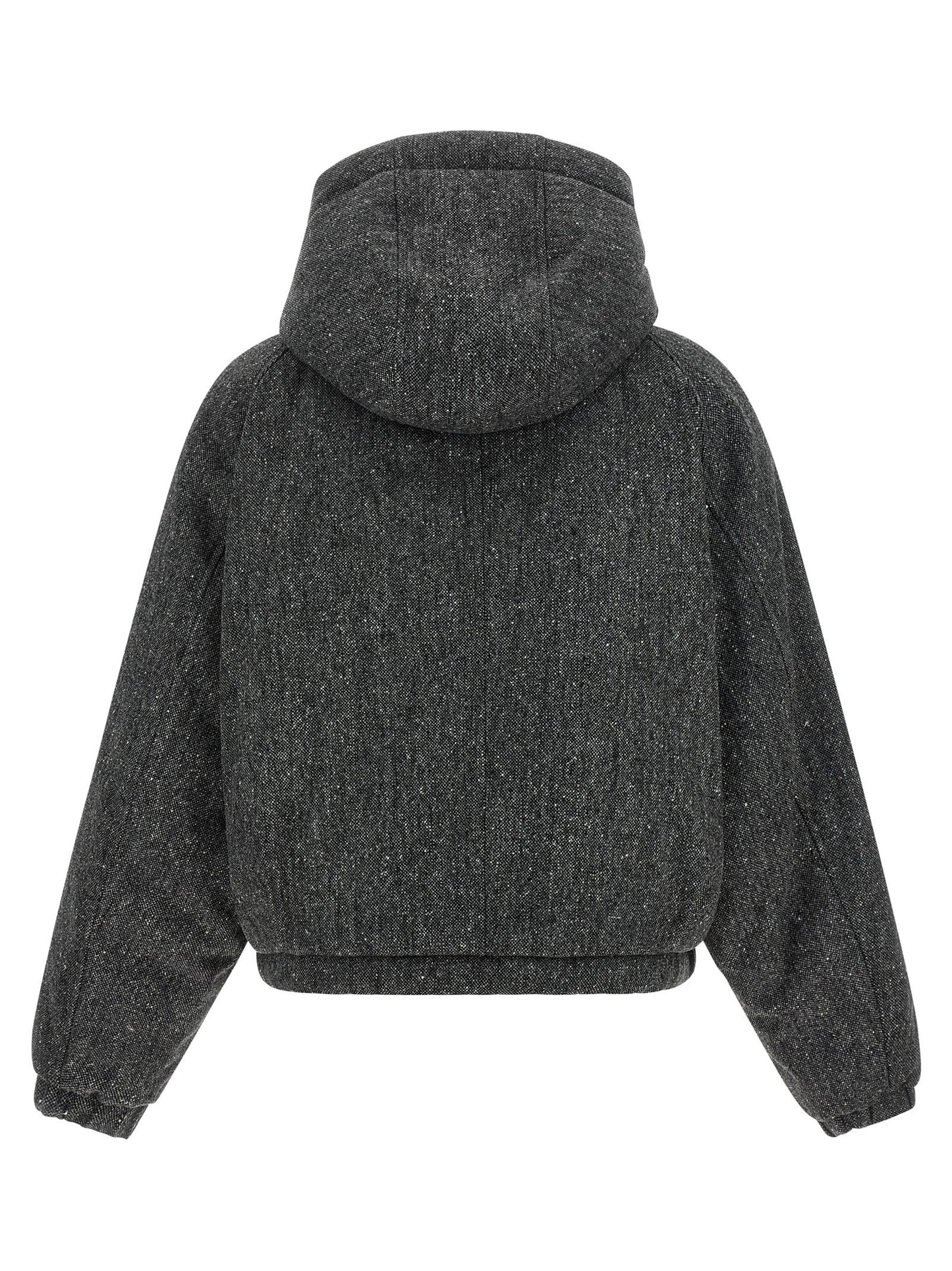 Brunello Cucinelli Shiny Zipper Pull Down Jacket