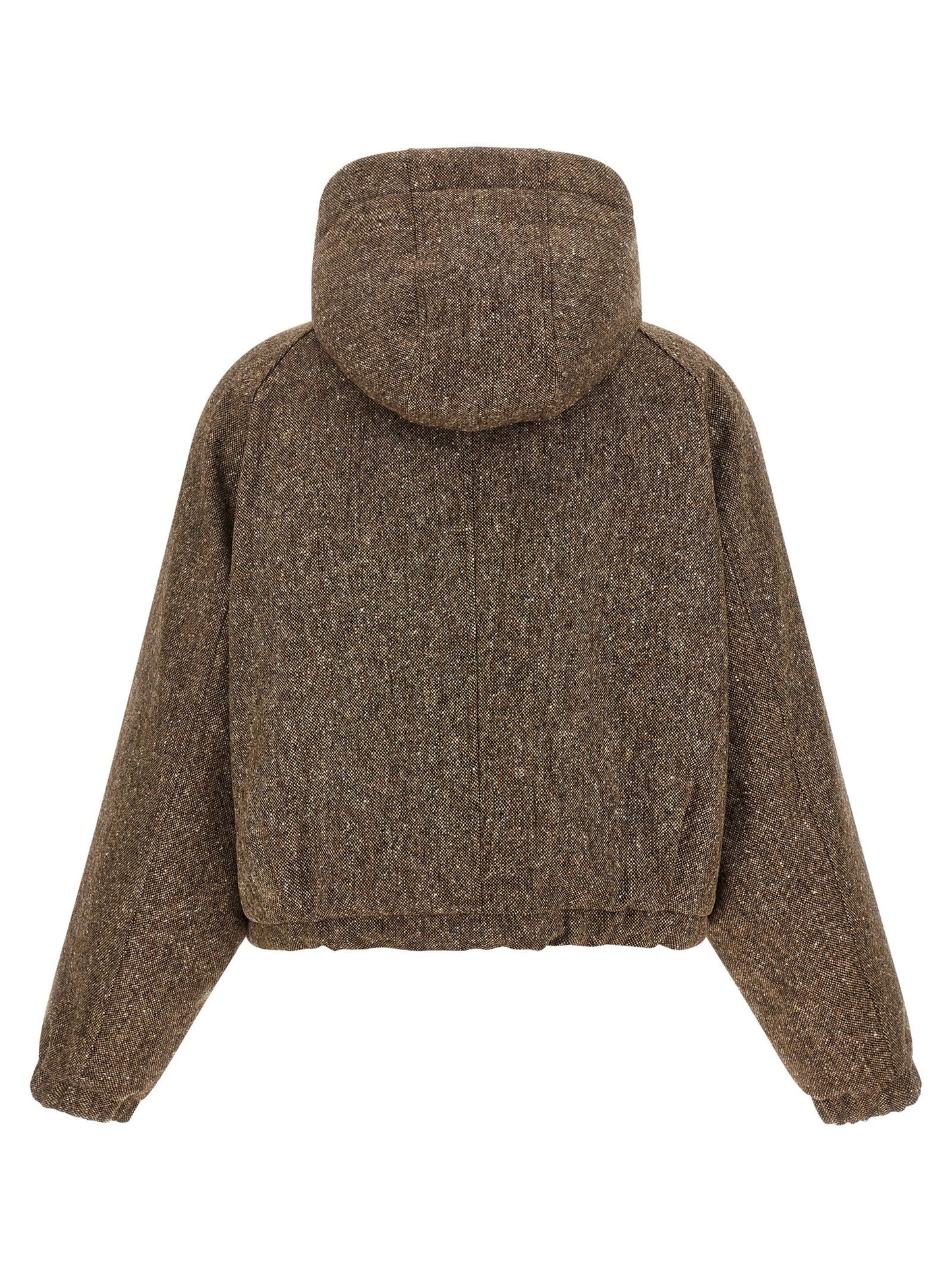 Brunello Cucinelli Donegal Tweed Down Jacket