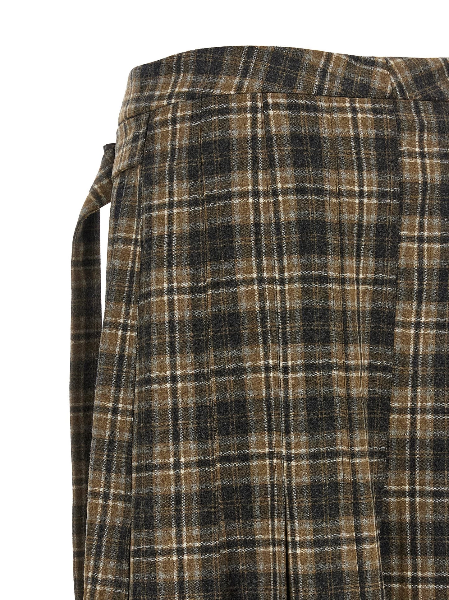 Brunello Cucinelli Tartan Skirt