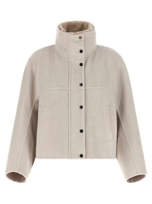 Brunello Cucinelli Cropped Coat