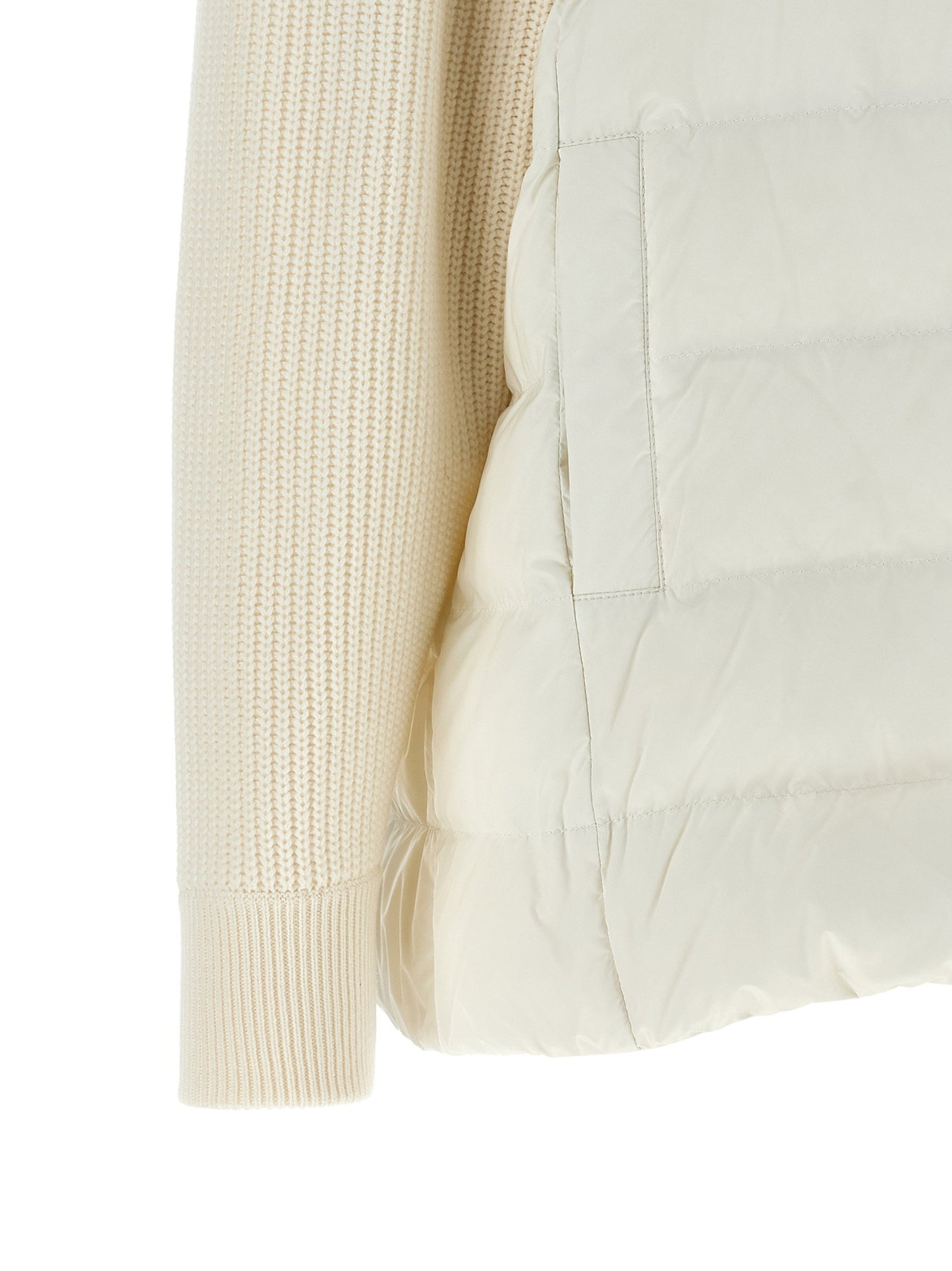 Brunello Cucinelli Shiny Zipper Pull Down Jacket