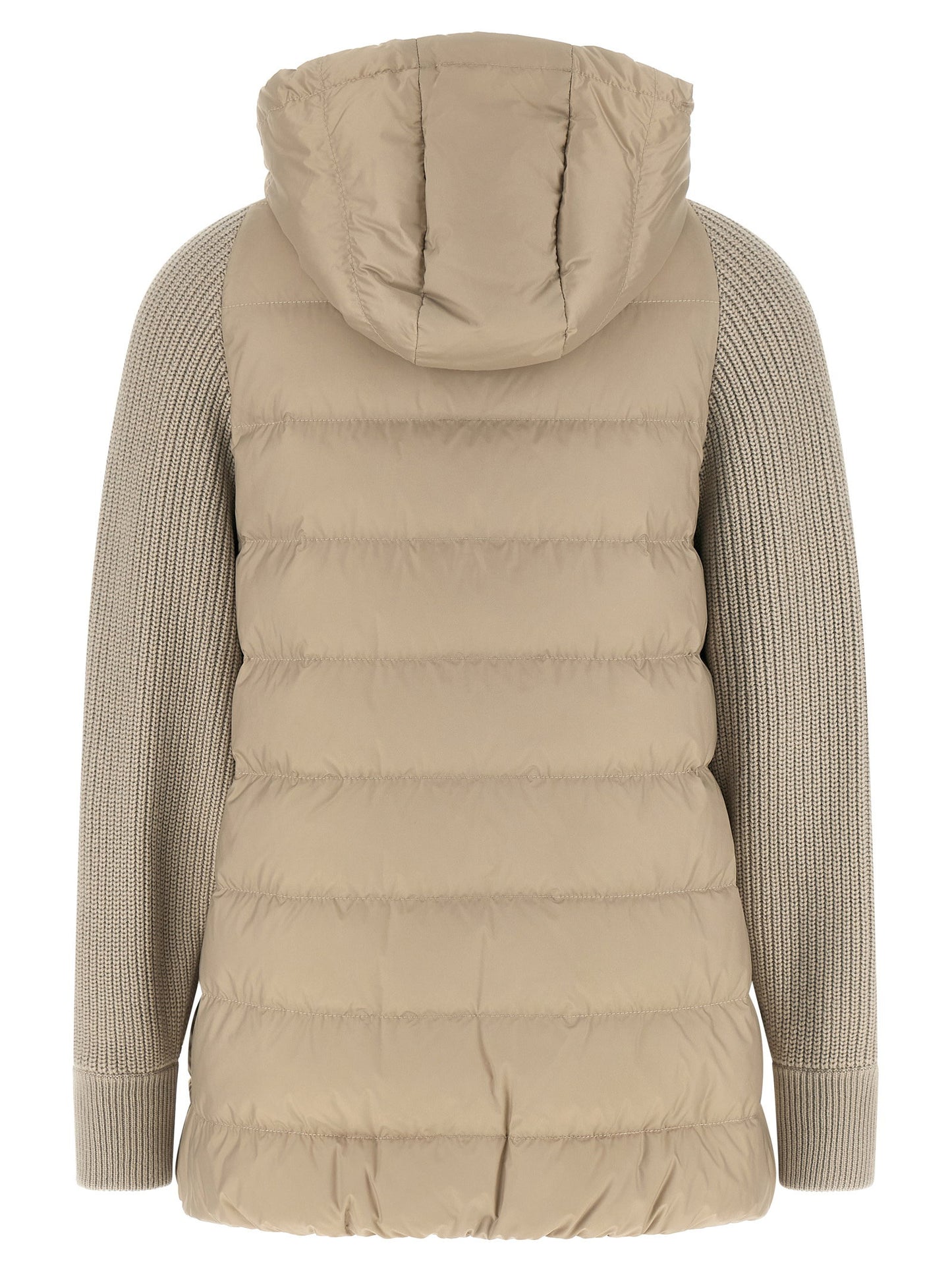 Brunello Cucinelli Shiny Zipper Pull Down Jacket