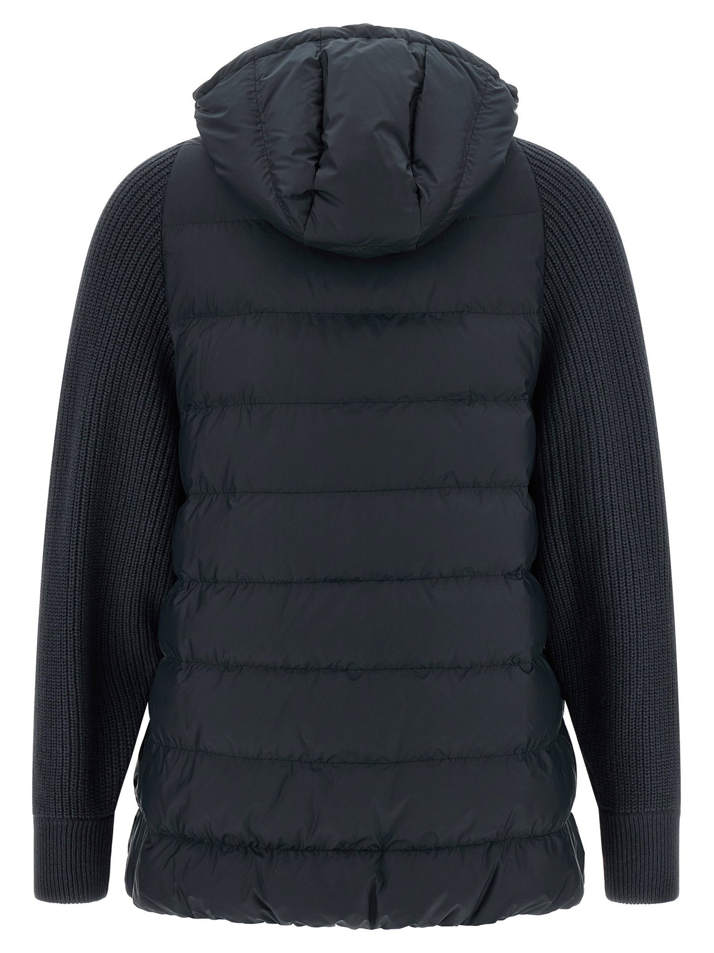 Brunello Cucinelli Shiny Zipper Pull Down Jacket