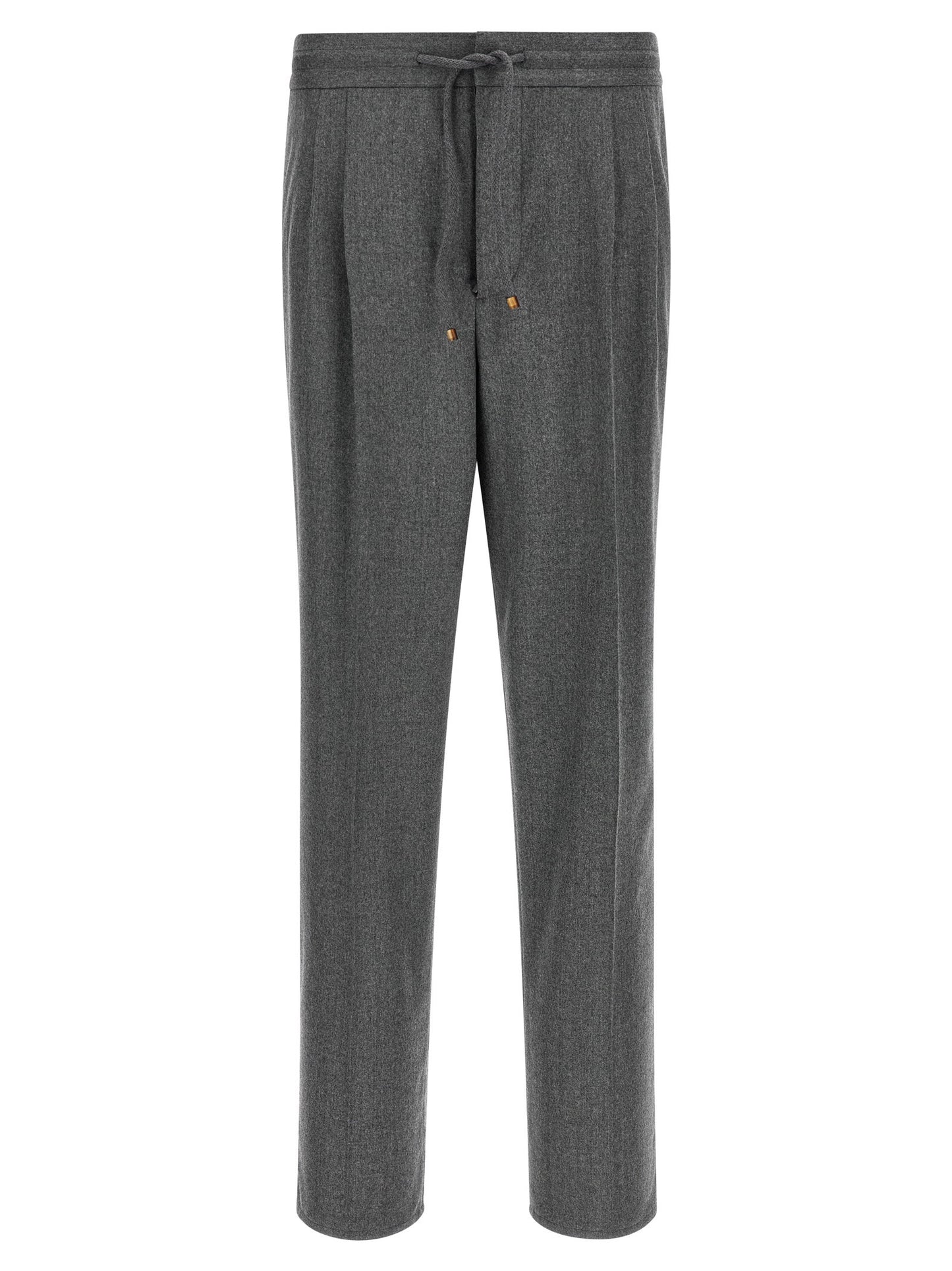Brunello Cucinelli Wool Flannel Pants
