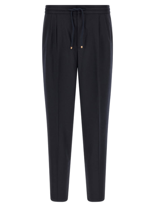 Brunello Cucinelli Wool Flannel Pants
