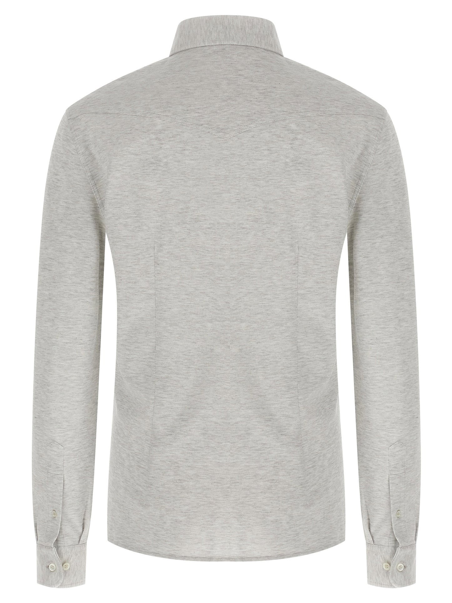Brunello Cucinelli Piqué Cotton Shirt