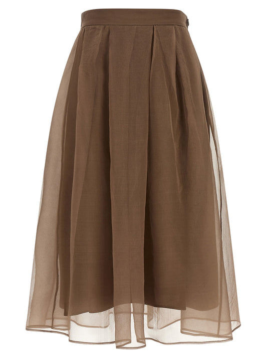 Brunello Cucinelli Circle Skirt