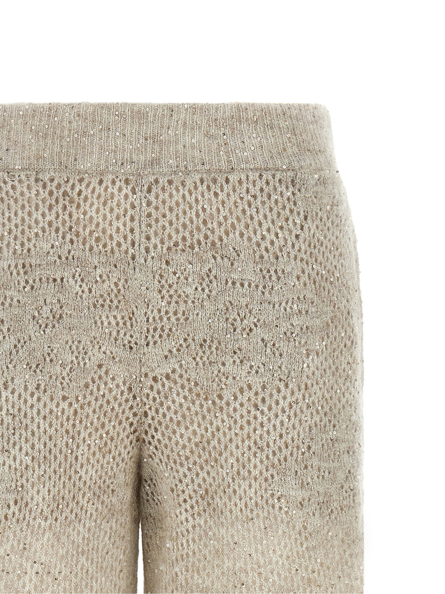 Brunello Cucinelli Dazzling Abstact Leaf Pants
