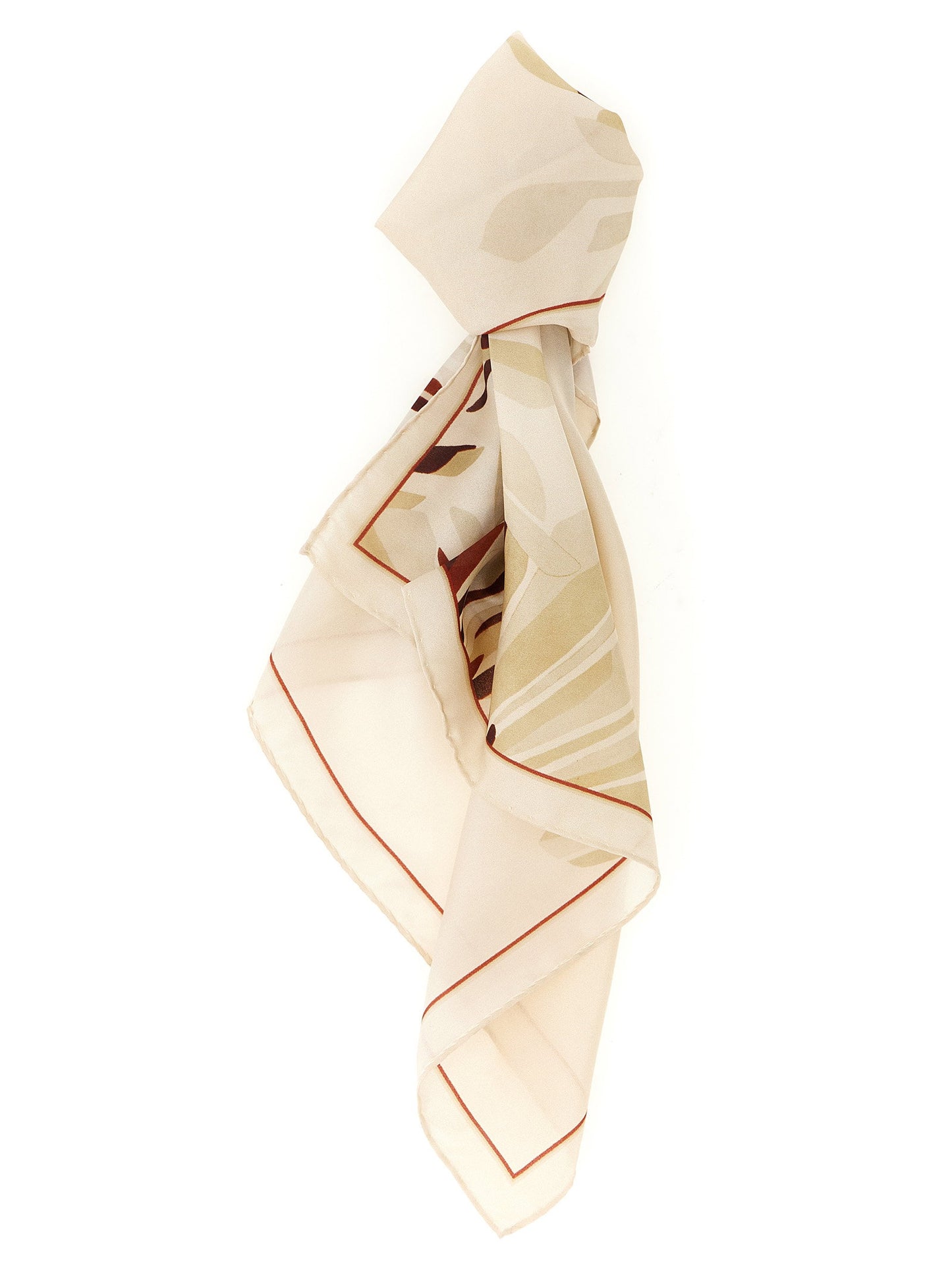 Brunello Cucinelli Bloom Print Scarf